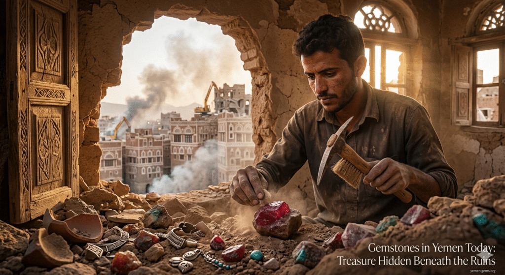 Gemstones in Yemen Today: Treasure Hidden Beneath the Ruins