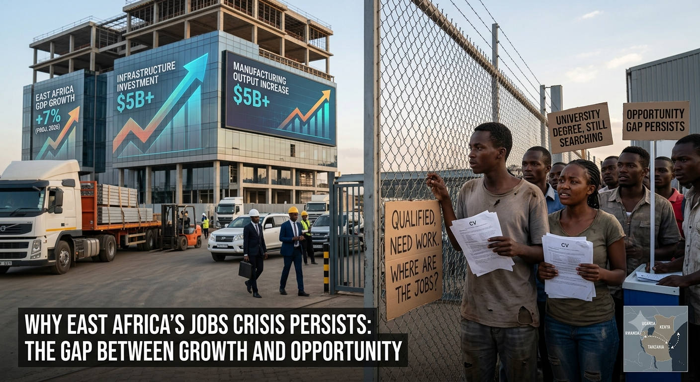 Why East Africa's Jobs Crisis Persists: The Gap Between Growth and Opportunity