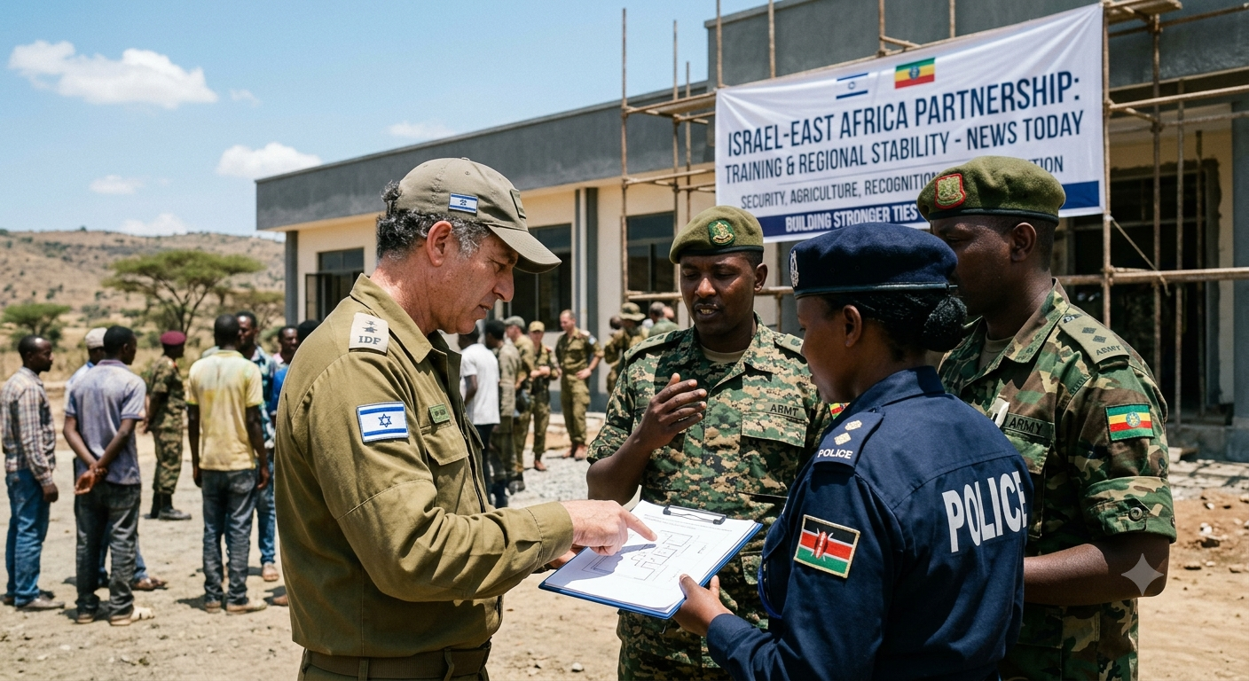 Israel in East Africa News Today: Recognition, Training, and Regional Tensions
