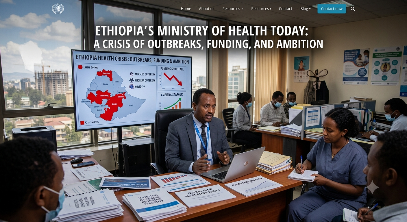 Ethiopia's Ministry of Health Today: A Crisis of Outbreaks, Funding, and Ambition
