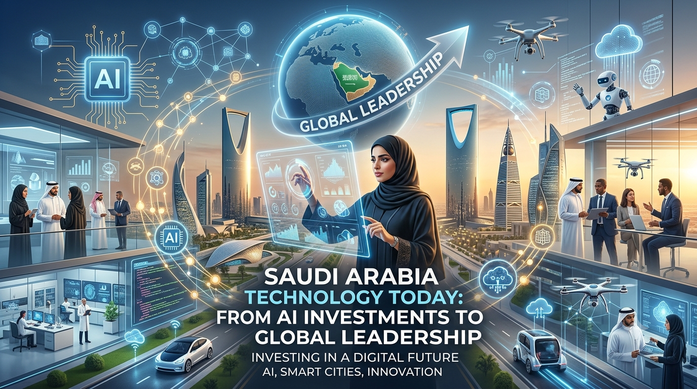 Saudi Arabia Technology Today: From AI Investments to Global Leadership