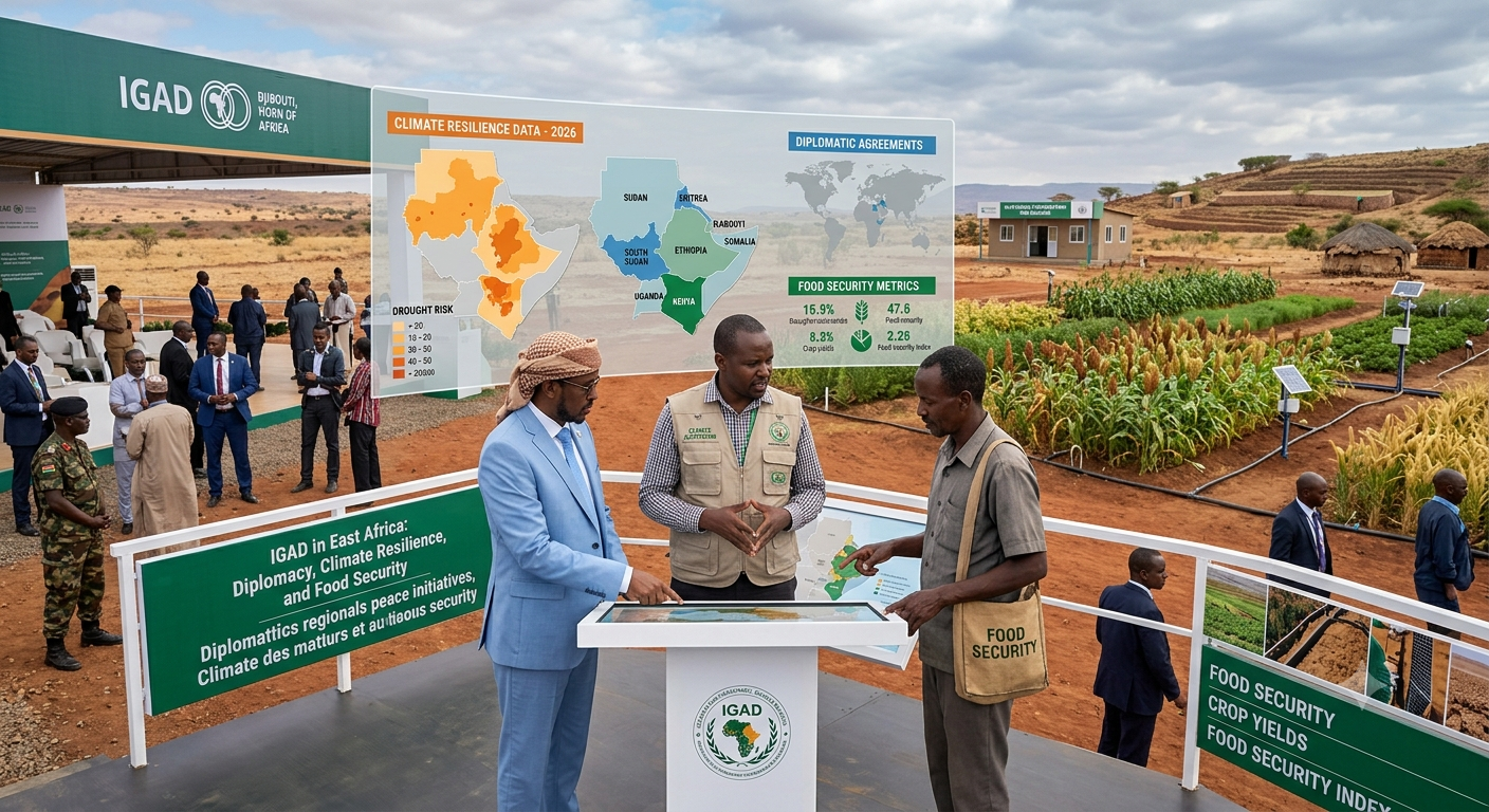 IGAD in East Africa Today: Balancing Diplomacy, Climate Resilience, and Food Security
