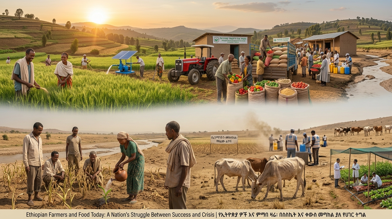 Ethiopian Farmers and Food Today: A Nation's Struggle Between Success and Crisis