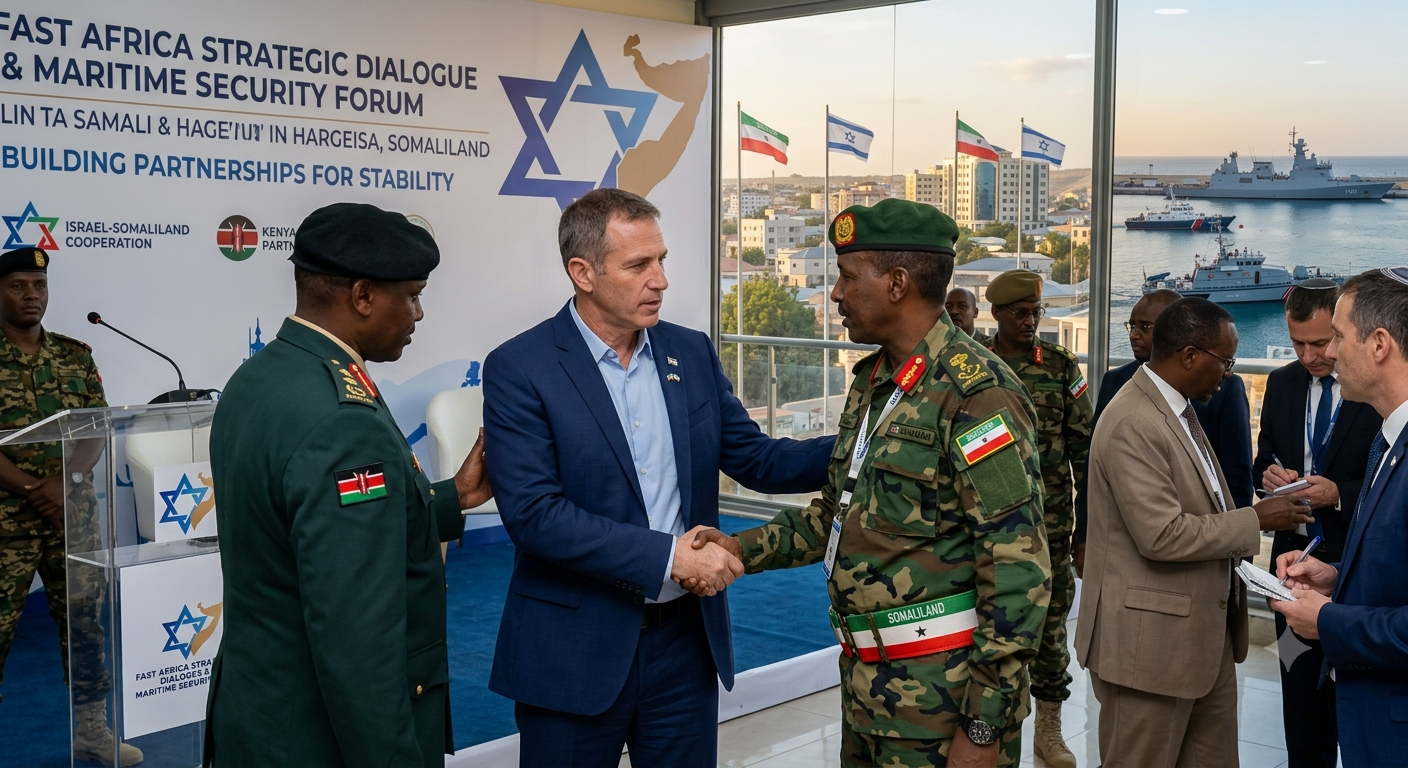 Israel’s engagement with East Africa continues to evolve, with recent developments highlighting its growing diplomatic and security influence. The past week has seen further consolidation of ties with Somaliland, continued strategic cooperation with Kenya, and renewed maritime security partnerships.