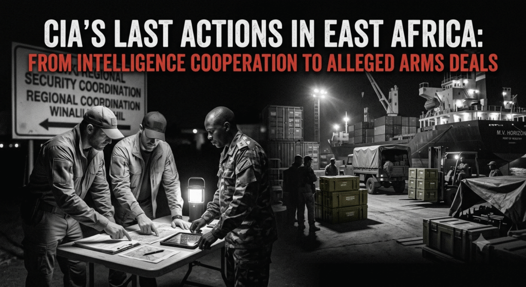 CIA's Last Actions in East Africa: From Intelligence Cooperation to Alleged Arms Deals