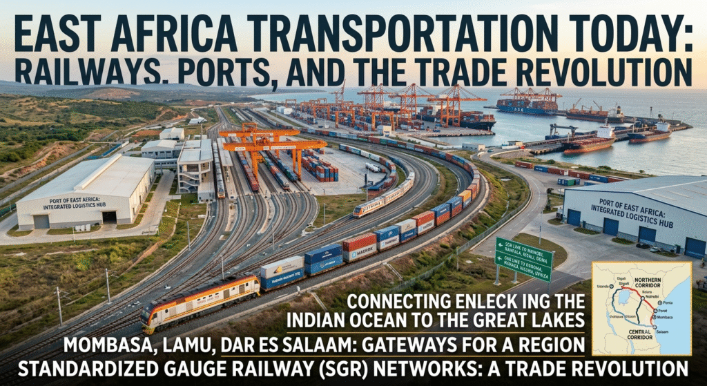 East Africa Transportation Today: Railways, Ports, and the Trade Revolution ﻿