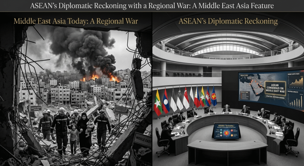 Middle East Asia Today: ASEAN's Diplomatic Reckoning with a Regional War