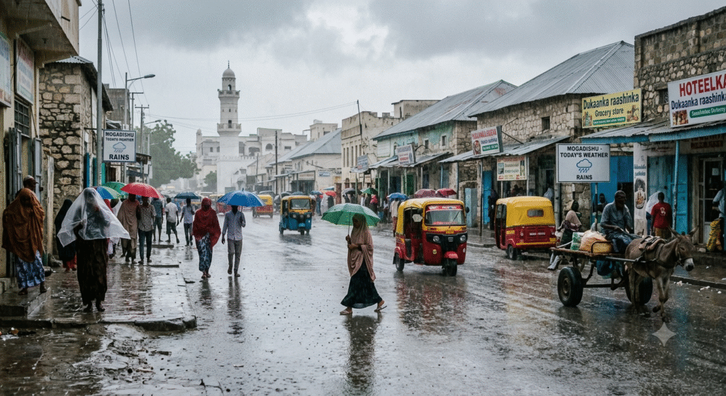 Rains in Mogadishu Today: A City Between Drought and Deluge