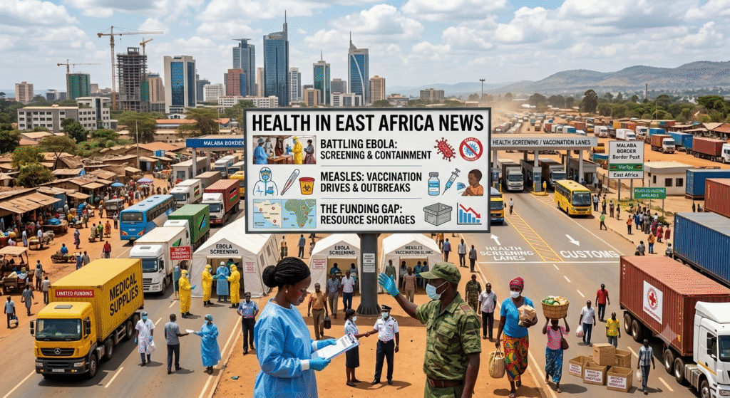 Health in East Africa News: Battling Ebola, Measles, and the Funding Gap