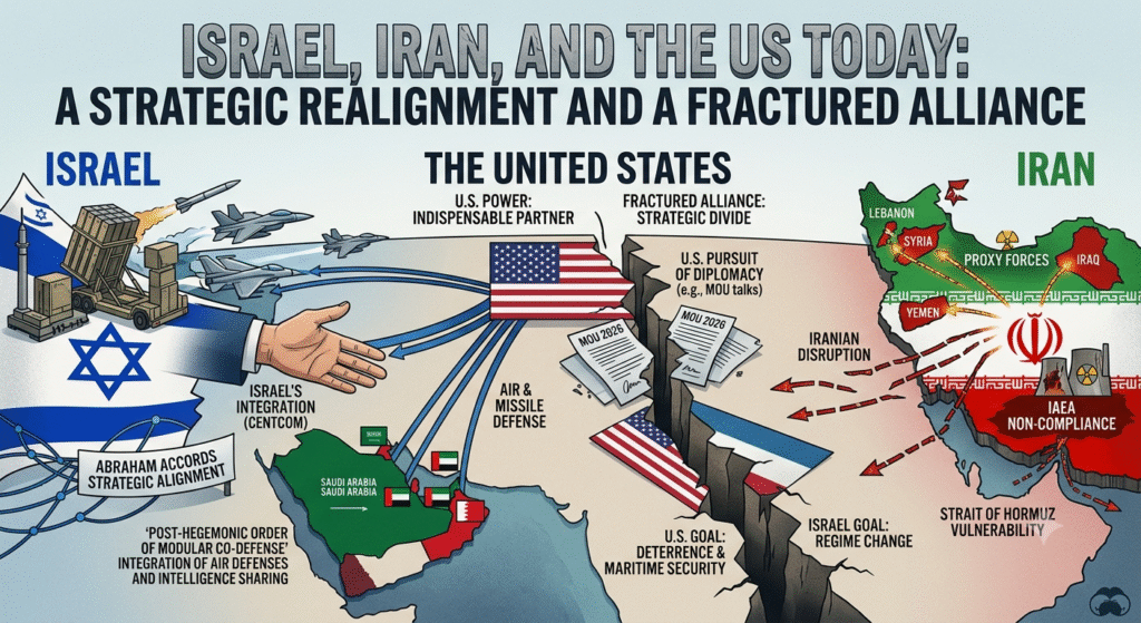 Israel, Iran, and the US Today: A Strategic Realignment and a Fractured Alliance 
