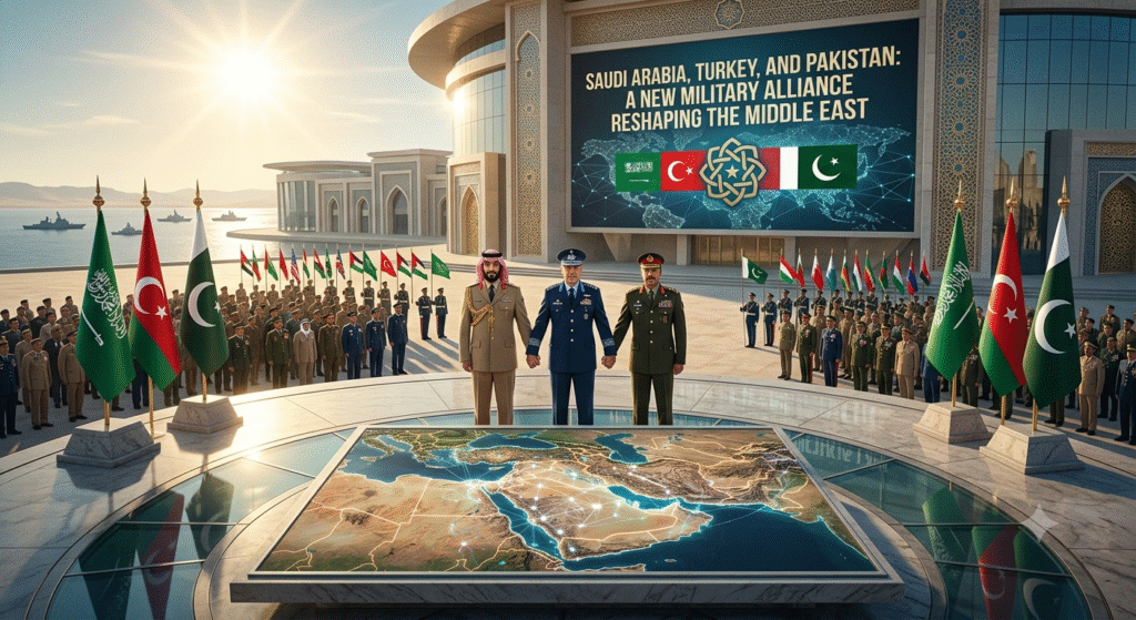 Saudi Arabia, Turkey, and Pakistan: A New Military Alliance Reshaping the Middle East