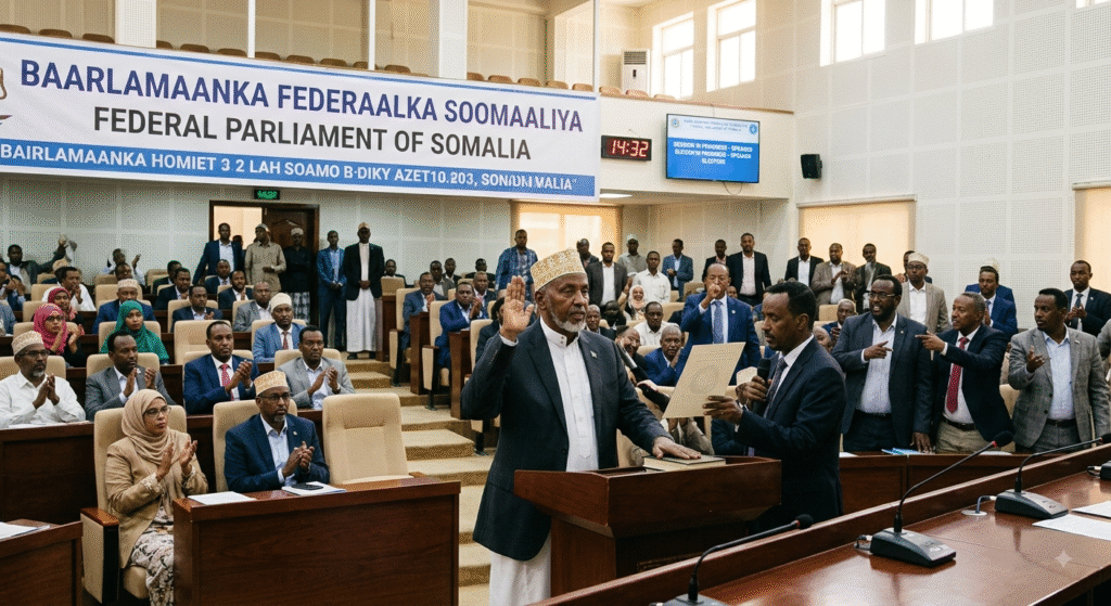 Somalia's Parliament Today: New Speaker Elected Amid Deepening Constitutional Crisis