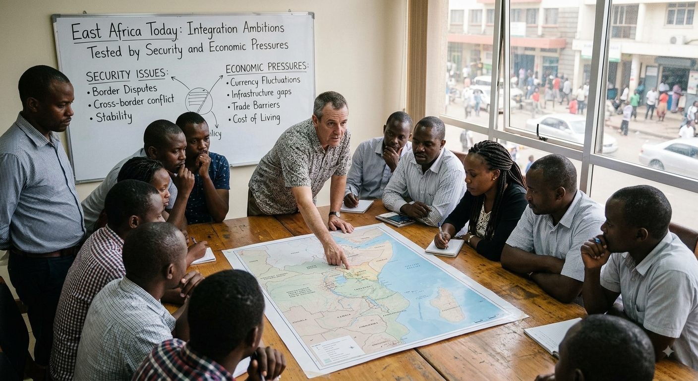 East Africa Today: Integration Ambitions Tested by Security and Economic Pressures
