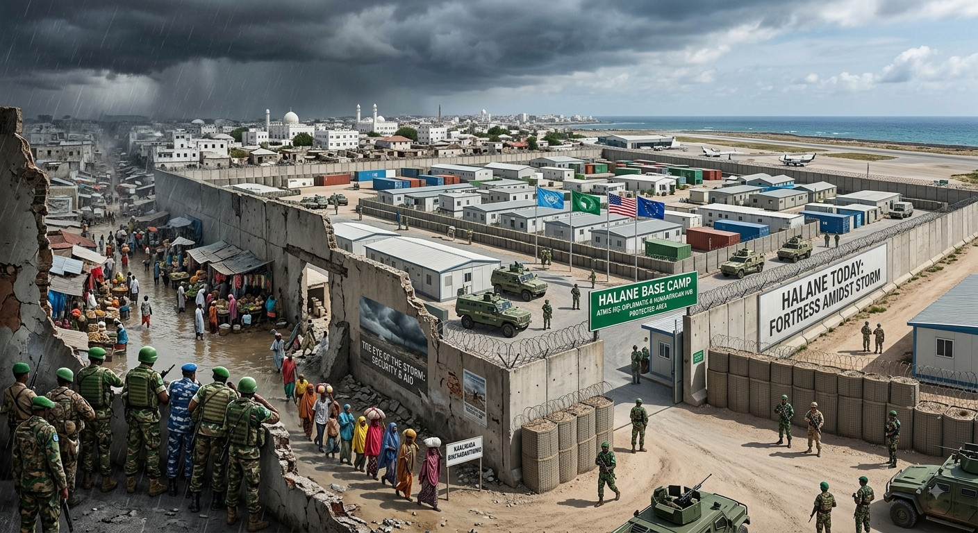 Halane Today: Mogadishu's Fortress at the Eye of the Storm
