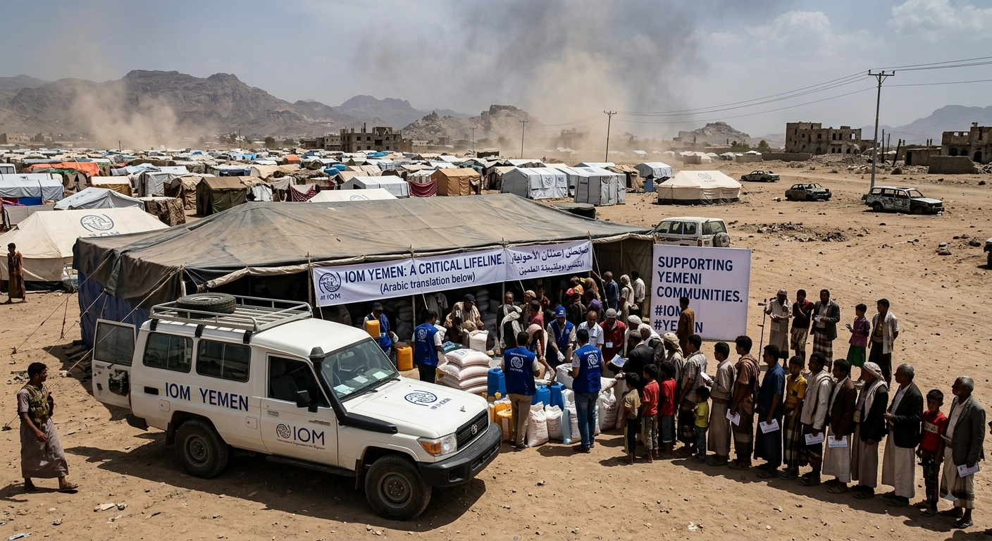 IOM in Yemen Today: A Critical Lifeline for a Nation in Collapse