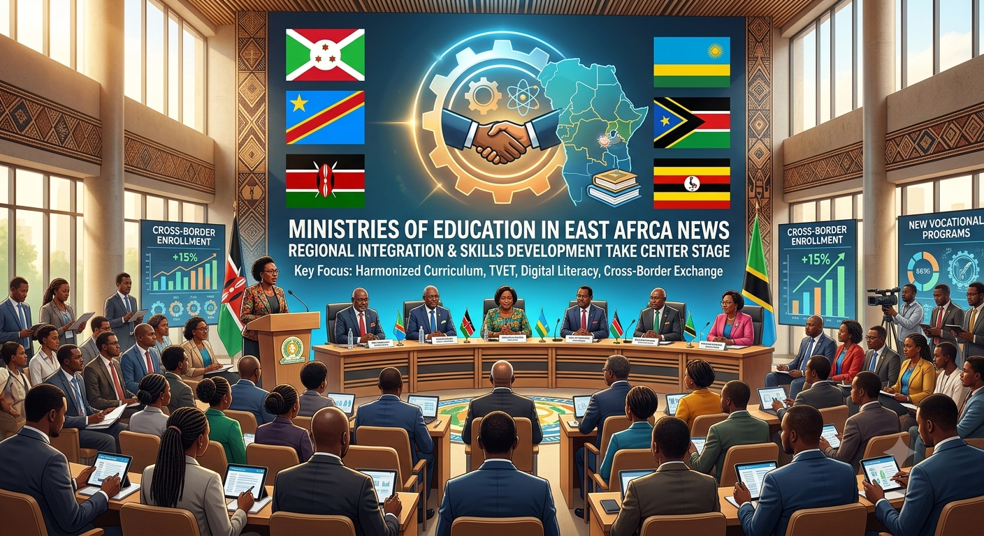 Ministries of Education in East Africa News: Regional Integration and Skills Development Take Center Stage