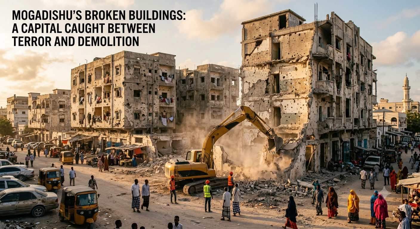 Mogadishu's Broken Buildings: A Capital Caught Between Terror and Demolition ﻿