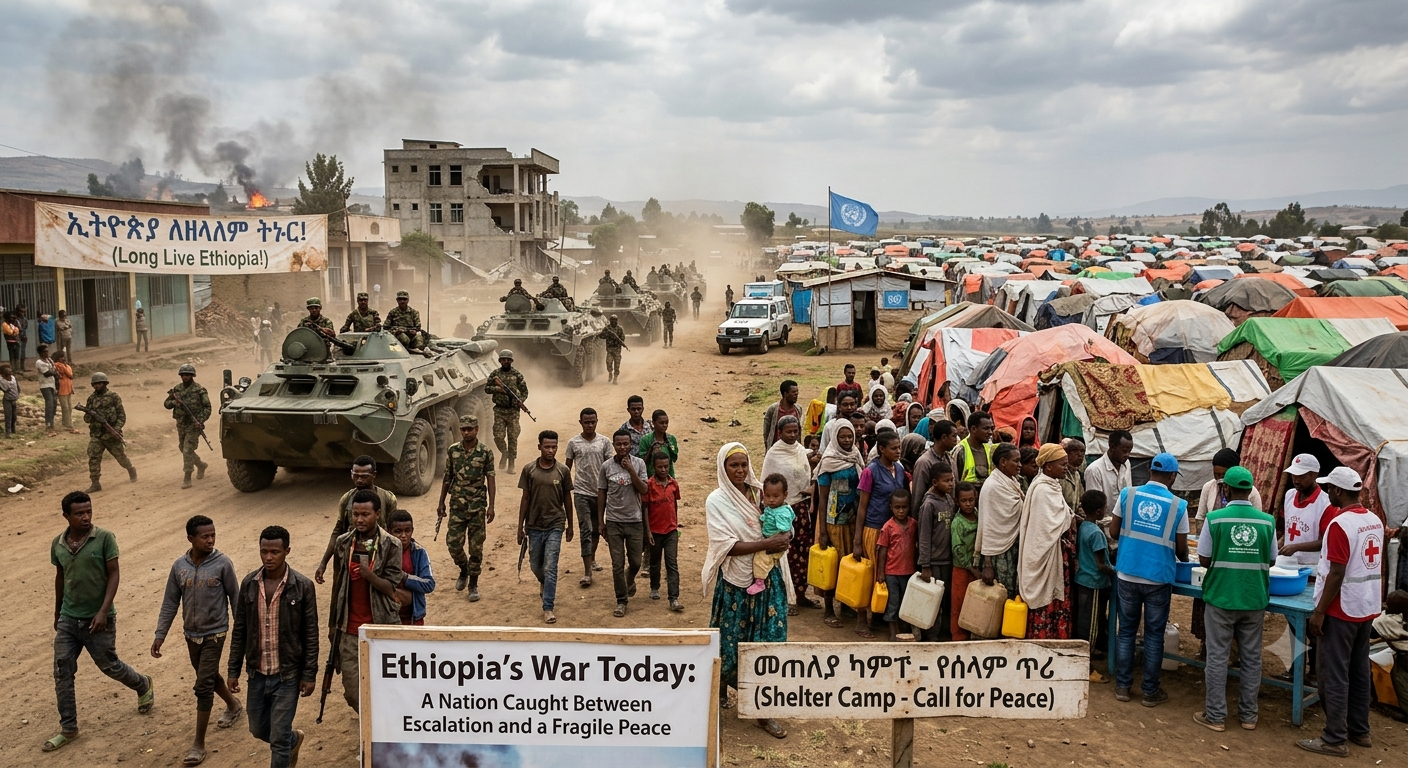 Ethiopia's War Today: A Nation Caught Between Escalation and a Fragile Peace ﻿
