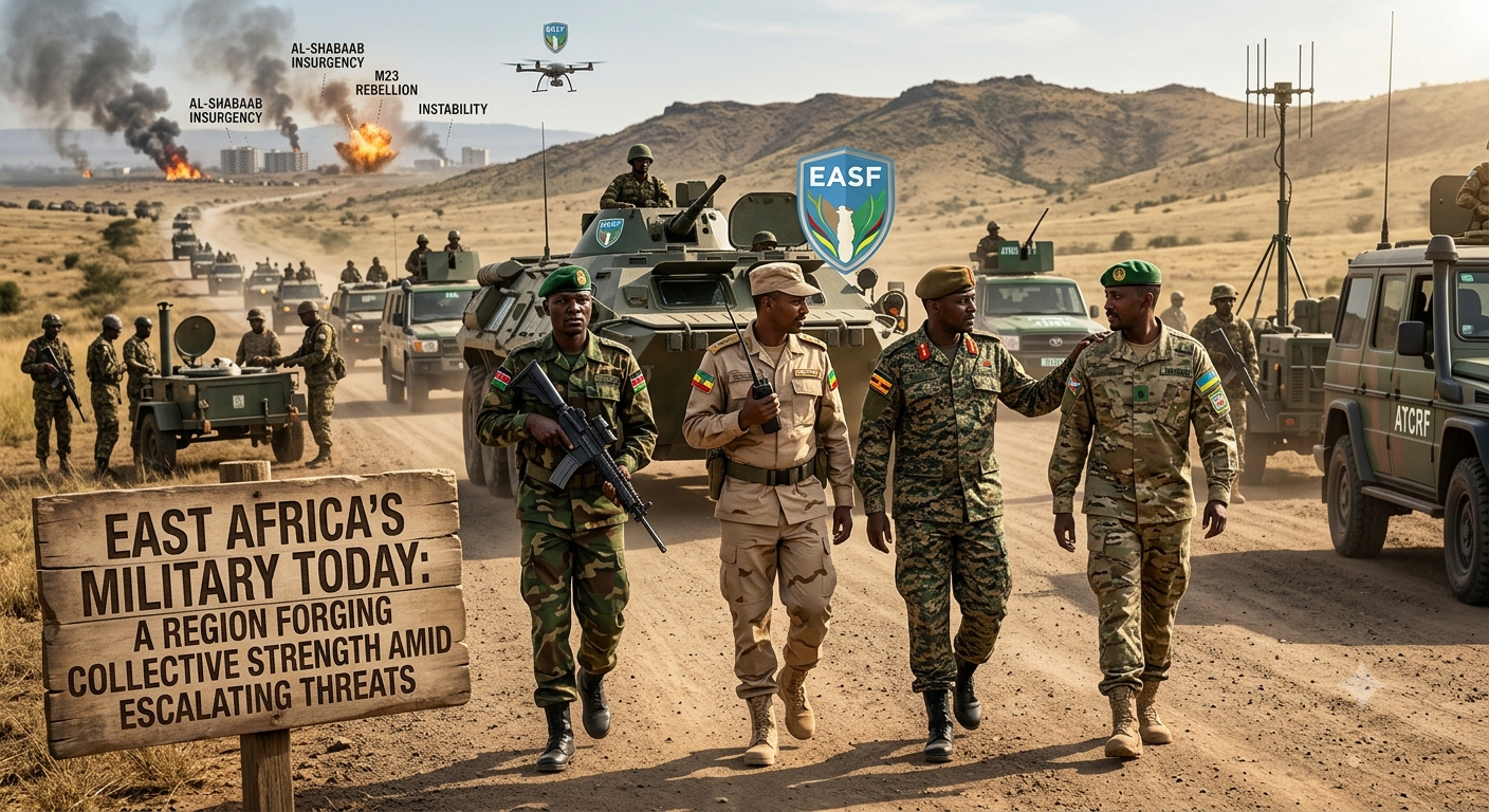 East Africa's Military Today: A Region Forging Collective Strength Amid Escalating Threats