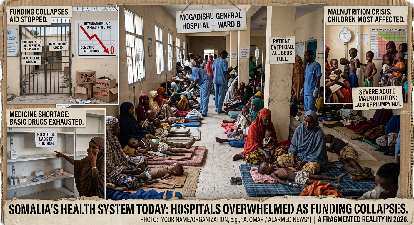 Somalia's Health System Today: Hospitals Overwhelmed as Funding Collapses