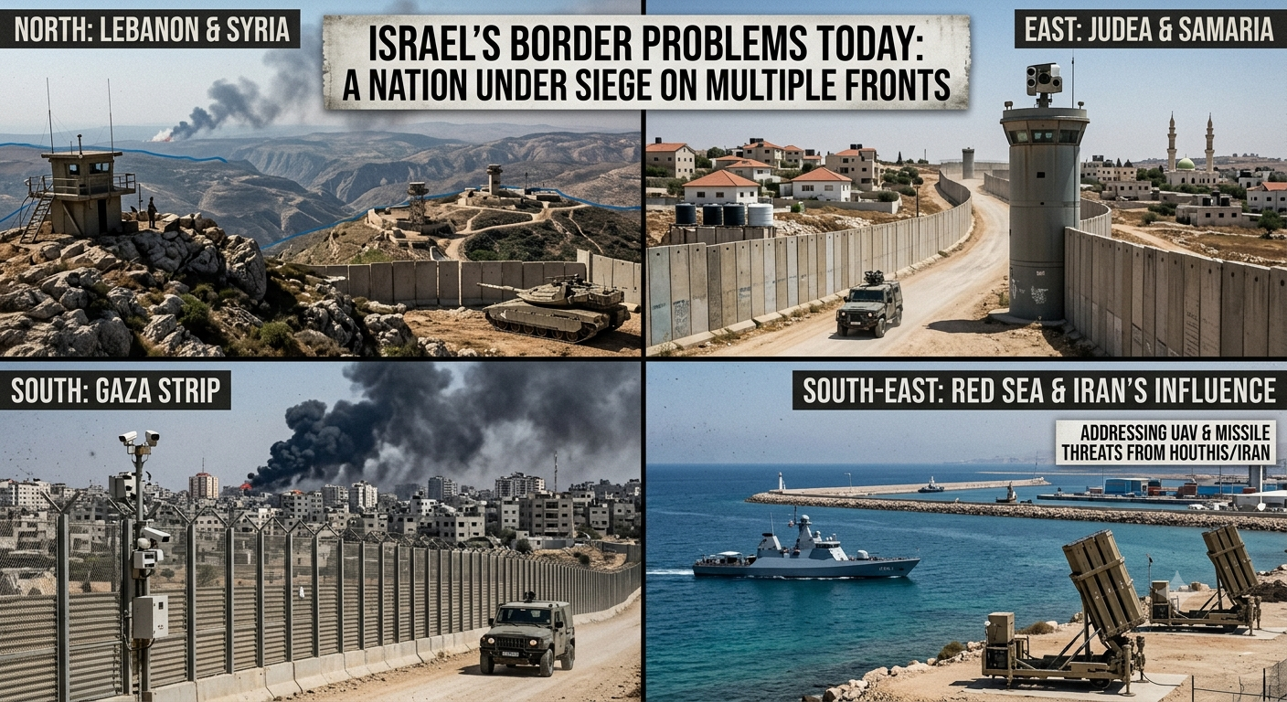 Israel's Border Problems Today: A Nation Under Siege on Multiple Fronts