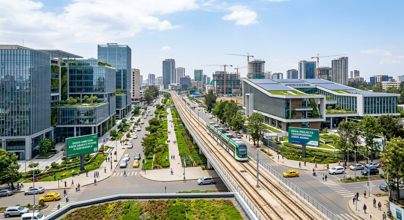 Addis Ababa Today: A City Transforming Through Mega-Projects and Green Ambition