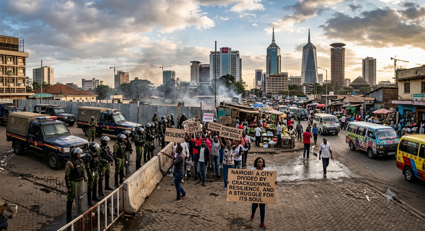 Nairobi Today: A City Divided by Crackdowns, Resilience, and a Struggle for Its Soul