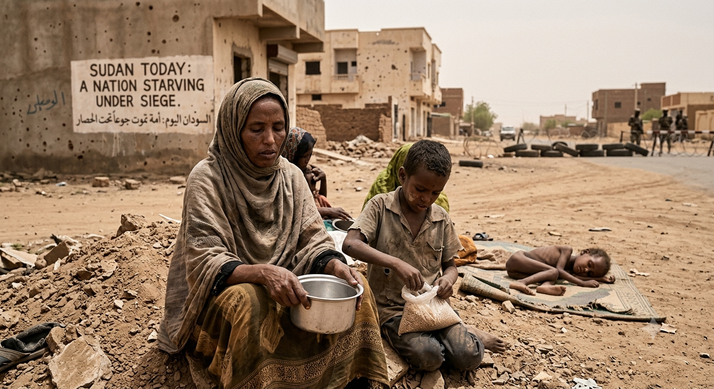 Sudan Today: A Nation Starving Under Siege ﻿