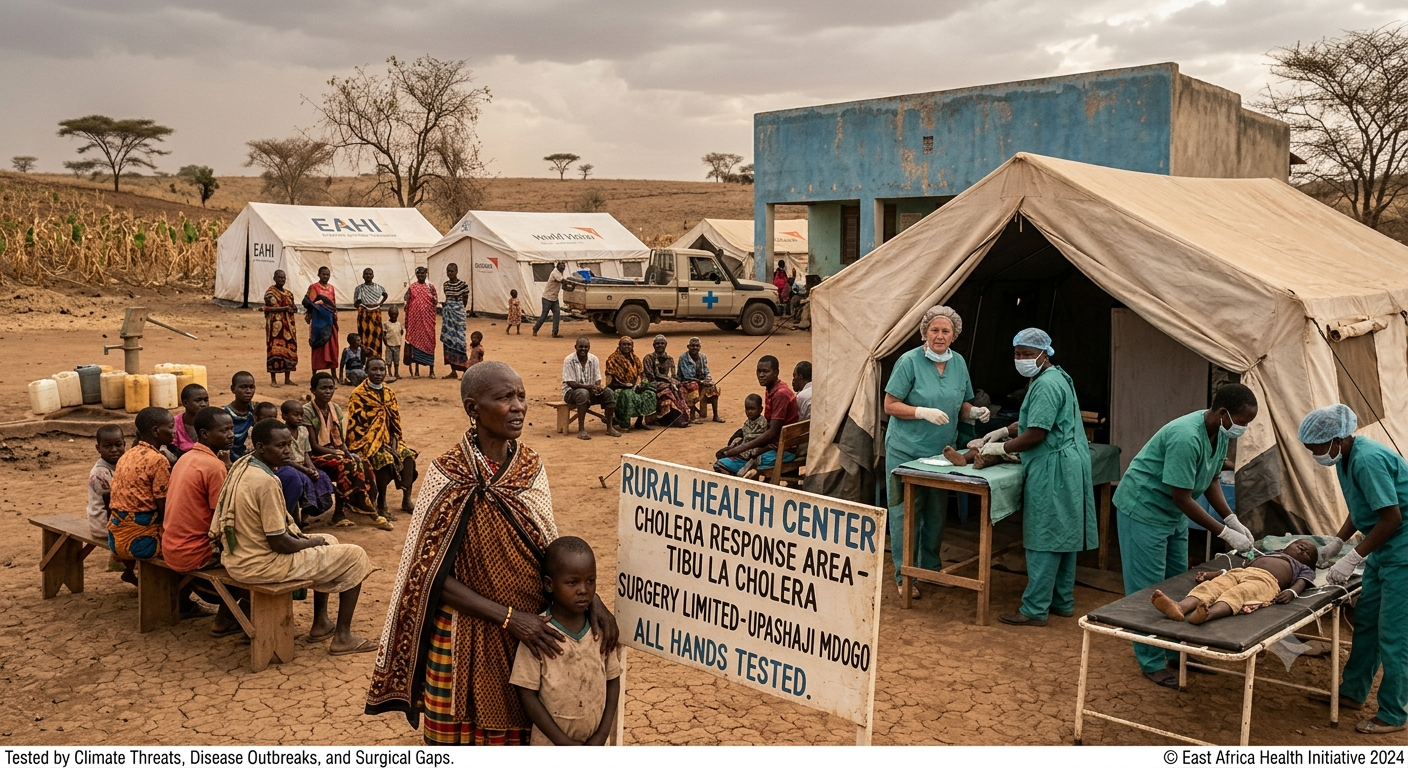 East Africa's Health Systems Tested by Climate Threats, Disease Outbreaks, and Surgical Gaps
