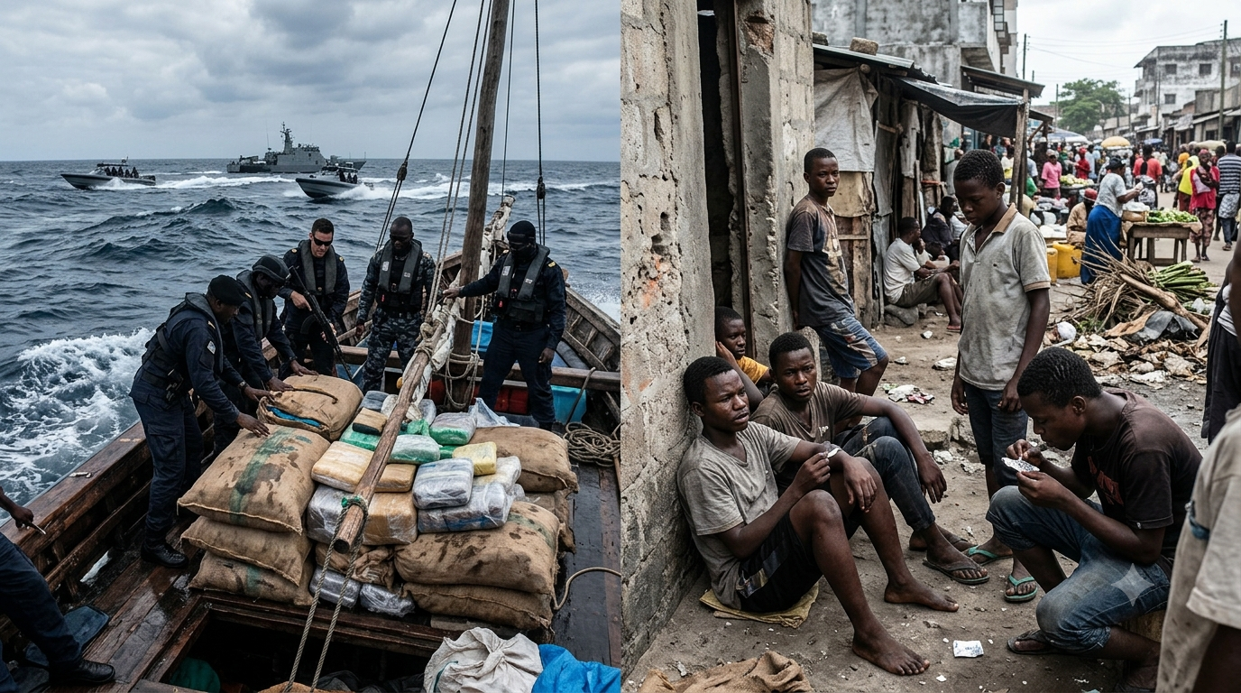 East Africa's Drug Crisis Deepens: From High Seas Busts to Youth Addiction ﻿
