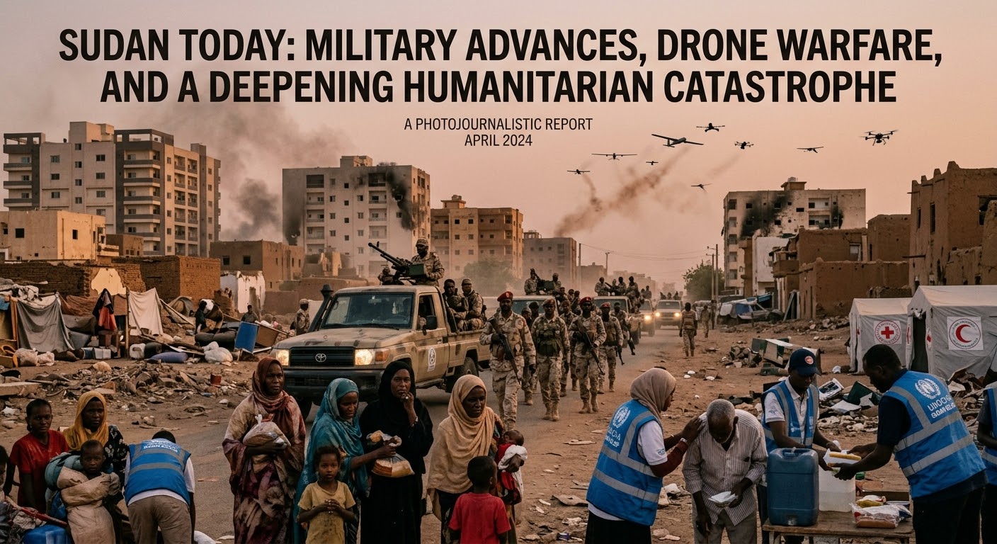 Sudan Today: Military Advances, Drone Warfare, and a Deepening Humanitarian Catastrophe
