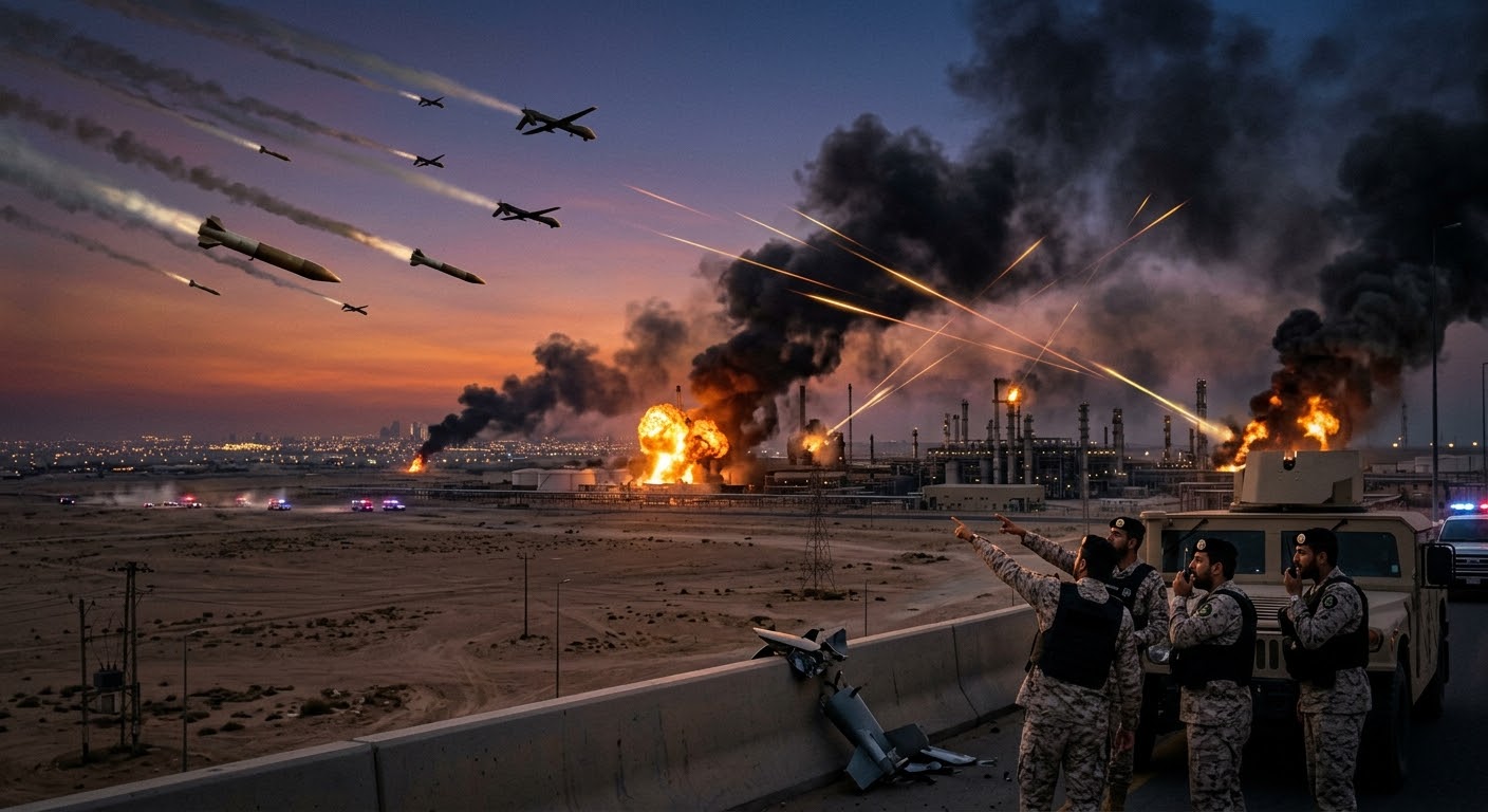 Houthi Missile and Drone Offensive Shatters Saudi Arabia's Airspace as Yemen War Enters Dangerous New Phase