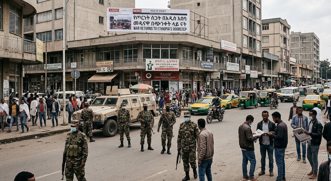 Addis Ababa Today: A Capital on Edge as War Returns to Ethiopia's Doorstep