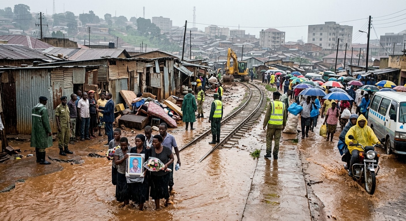 Kampala Today: Rain Deaths, Railway Evictions, and the Quiet Struggles of a City Under Pressure